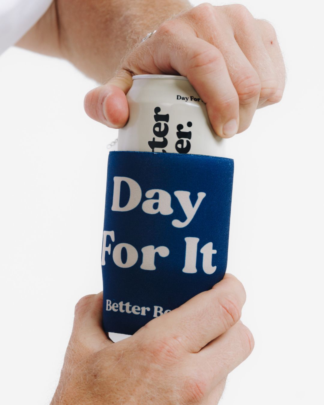 Day For It Blue Tinny Cooler with Better Beer logo | Better Beer