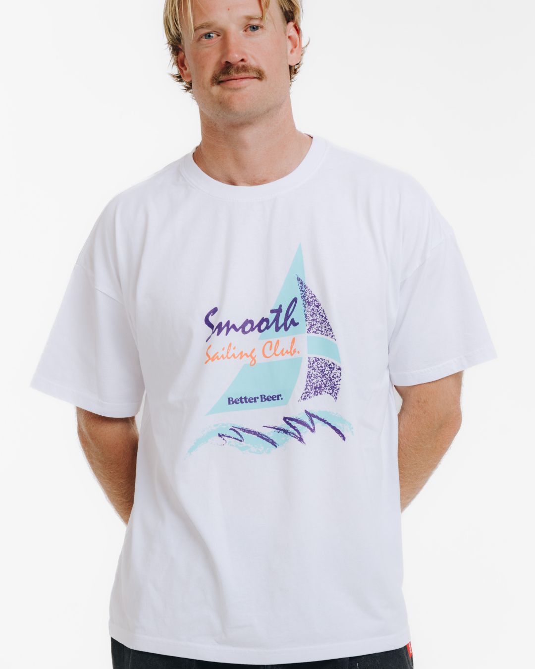 Smooth Sailing Tee White | Better Beer