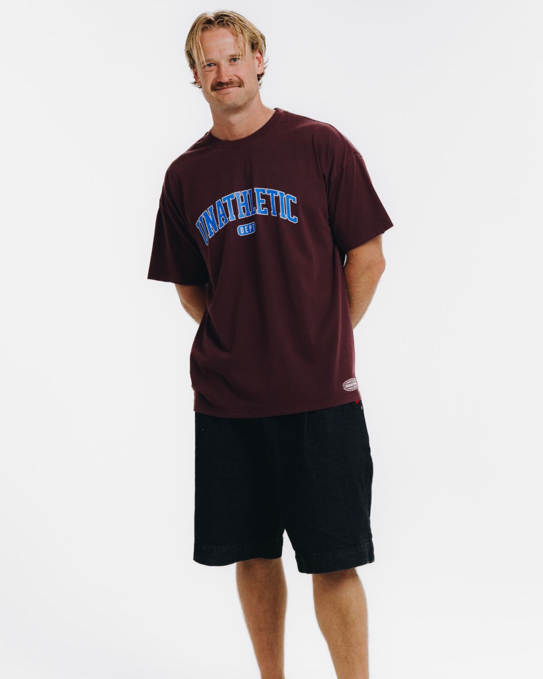 Unathletic Tee Maroon | Better Beer